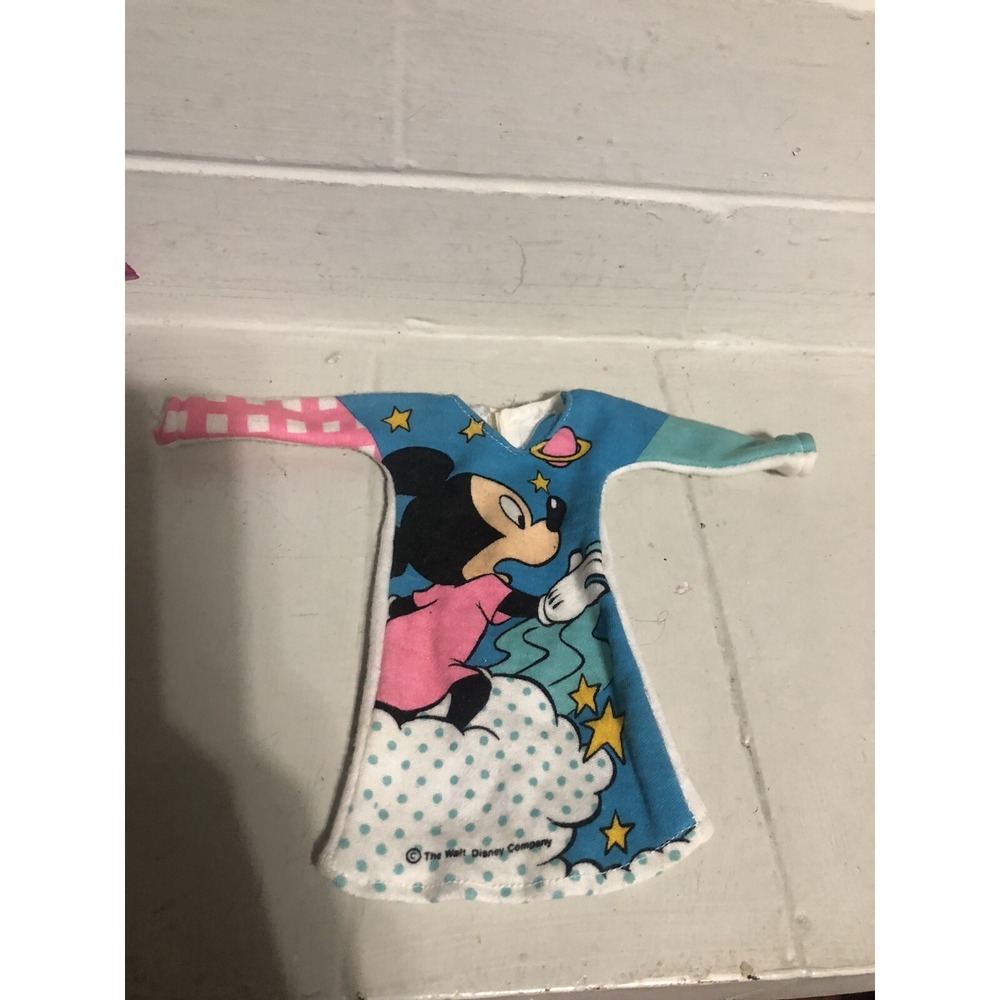 Vintage Mickey Mouse Barbie Doll Nightgown